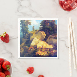 Guardanapo De Papel Fox Hunt Josef Navrátil Após 1850