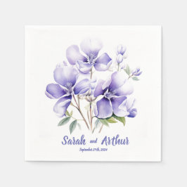 Guardanapo De Papel Fragmentos Frescos 2: Casamento Personalizado Nápo