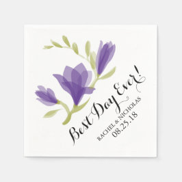 Guardanapo De Papel Fragrante Freesia Petals | Melhor Dia De Todos!