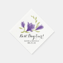 Guardanapo De Papel Fragrante Freesia Petals | Melhor Dia De Todos!