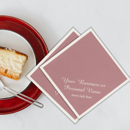 Guardanapo De Papel fraldas poeirentas de cor sólida rosa