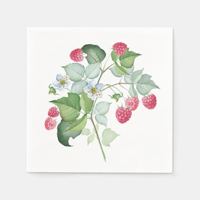 Guardanapo De Papel Framboesa (Frente)