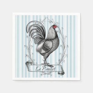 Guardanapo De Papel Francês Galo Le Poulet