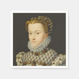 Guardanapo De Papel Francois Clouet - Elisabeth da Áustria