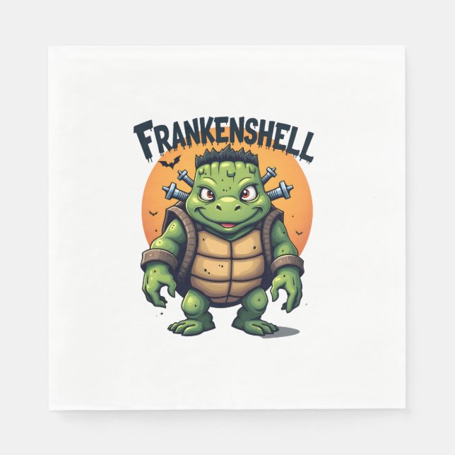 Guardanapo De Papel Frankenshell Turtle (Frente)