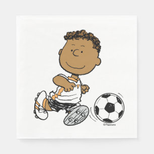 Guardanapo De Papel Franklin Jogando Futebol