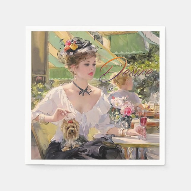 Guardanapo De Papel Frasco de papel Red Hot Rendezvvé (Frente)