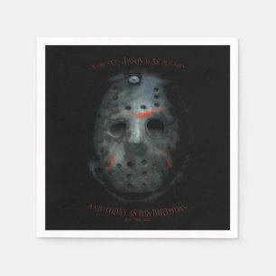 Guardanapo De Papel Freddy vs Jason Cotação Jason Mask