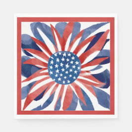 Guardanapo De Papel 🌼 Freedom Flower Lunchee Paper Napkins