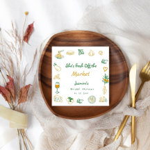 Fresco Do Banheira Bridal Desenhada Da Mão Do Merc