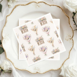 Guardanapo De Papel Fresco do Chá de panela de Buquê do mercado