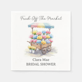 Guardanapo De Papel Fresco Do Chá de panela De Mercado