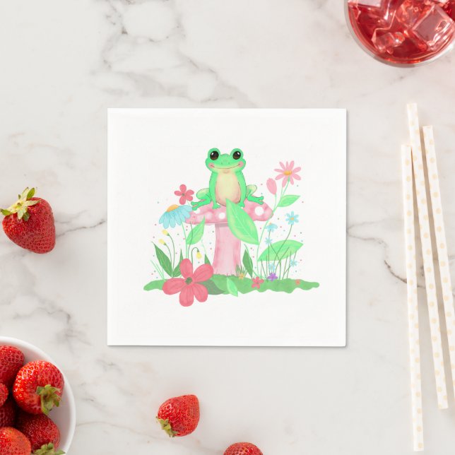 Guardanapo De Papel Froggie Fun Napkins (Insitu)
