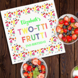 Guardanapo De Papel Fruit Two-tti Frutti 2nd Birthday