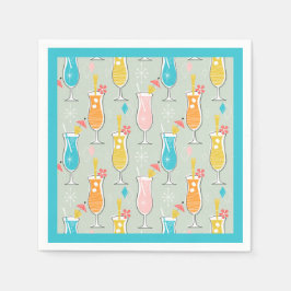 Guardanapo De Papel Fruity Tiki Beverages