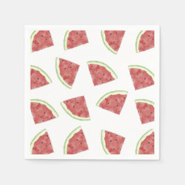 Guardanapo De Papel Frutas de verão padrão de melão suculento