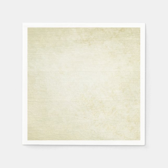Guardanapo De Papel Fundo Branco de Madeira Selvagem (Frente)