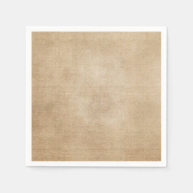 Guardanapo De Papel Fundo Burlap (Frente)