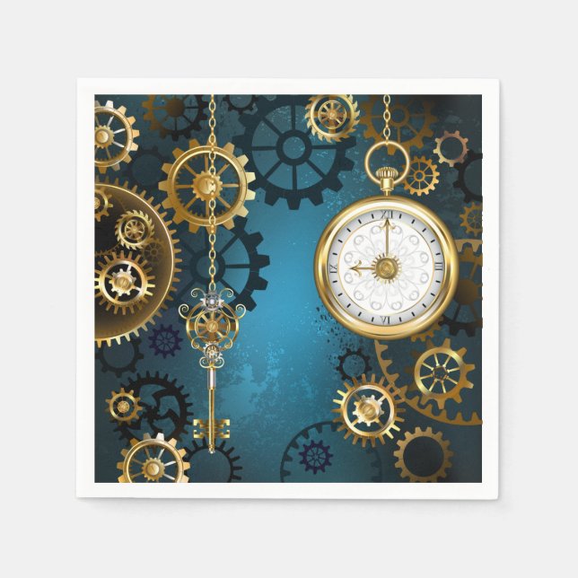 Guardanapo De Papel Fundo de taruga com guelras (Frente)