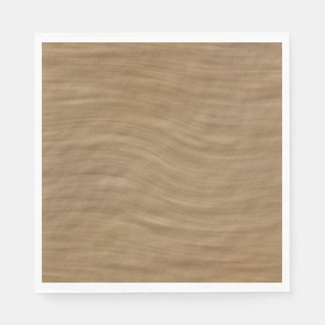 Guardanapo De Papel Fundo do Olhar Natural do Tan Sandstone (Frente)