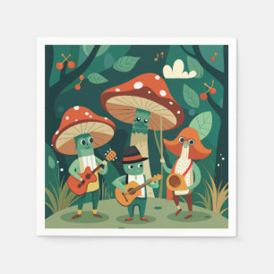 Guardanapo De Papel Funghi Funk Fest