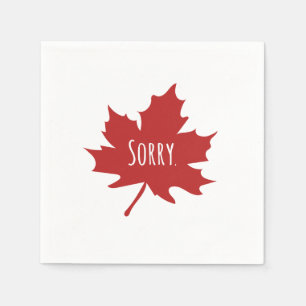 Guardanapo De Papel Funny Canadense