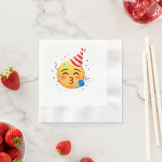 Guardanapo De Papel Funny Emoticon Party
