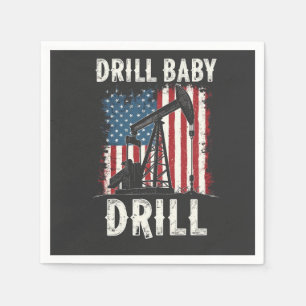 Guardanapo De Papel Furar Bebê Furar Americano Trump Energia Economia