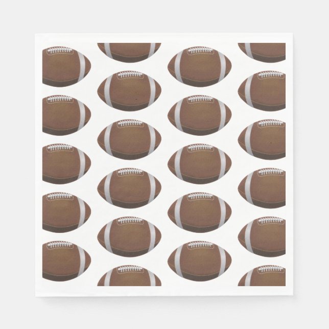 Guardanapo De Papel "Futebol Americano" (Frente)