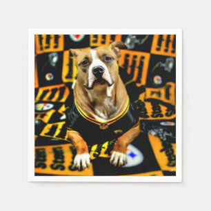 Guardanapo De Papel Futebol de resgate Pitbull Fanático