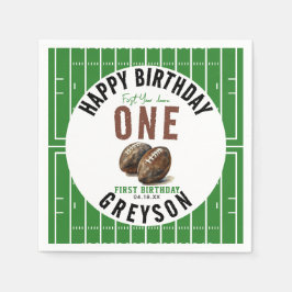 Guardanapo De Papel Futebol por Aquarela - Primeiro Ano Abaixo | Anive