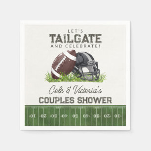 Guardanapo De Papel Futebol Tailgate & Celebrar Casais Touchdown