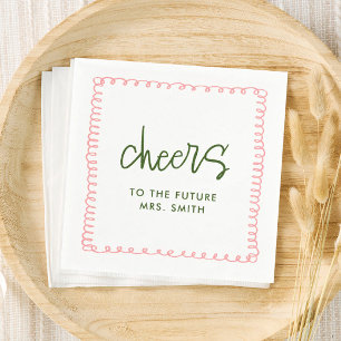 Guardanapo De Papel Futuro, Sra. Chá de panela de Diversão Francesa.