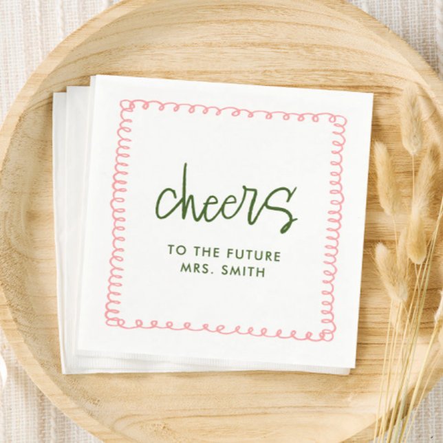 Guardanapo De Papel Futuro, Sra. Chá de panela de Diversão Francesa. (Criador carregado)