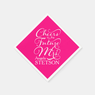 Guardanapo De Papel Futuro Sra. Chá de panela | Hot Pink