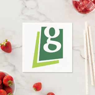 Guardanapo De Papel G Papel Napkins em Minúsculas