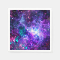 Galáxia Espaço Roxo Espaçoso Cósmico Rosa Céu Teal