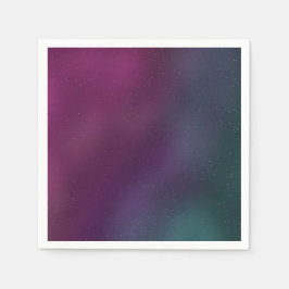 Guardanapo De Papel Galáxia Festa de aniversário Púrpura Céu Azul