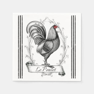 Guardanapo De Papel Galo francês Le Poulet