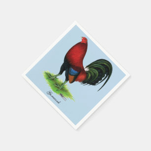 Guardanapo De Papel Gamecock: Vermelho Escuro