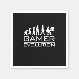 Guardanapo De Papel Gamer Gift Evolução dos jogadores