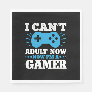 Guardanapo De Papel Gamer Presente Agora Sou Um Jogador