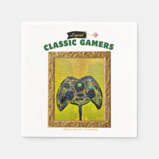 Guardanapo De Papel Gamers Clássicos Caixa de Doença de Aniversário