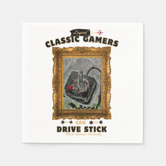 Guardanapo De Papel Gamers Clássicos Festa de aniversário Groovy Visio
