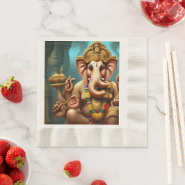 Guardanapo De Papel Ganesh toma uma selfie