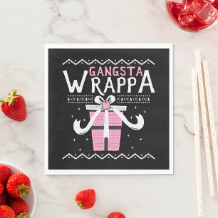 Guardanapo De Papel Gangsta Wrappa