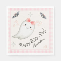 Garota Festa de aniversário Rosa Fantasma