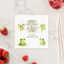 Garota Festa de aniversário sapo Garota Crianças