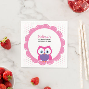 Guardanapo De Papel Garota Rosa Doce Olhos Expressivos Adoráveis