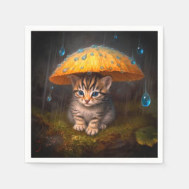 Guardanapo De Papel Gatinho